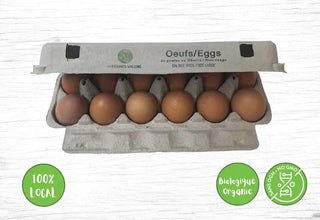 6 dozen of organic Eggs