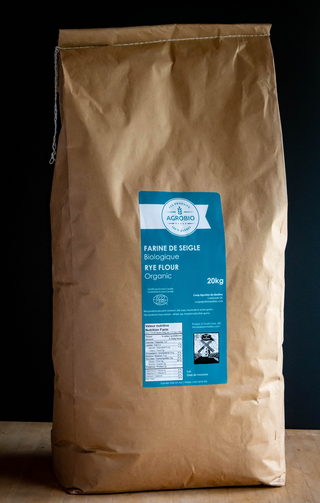 Organic Rye Flour-20kg