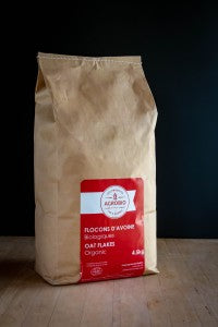 Flocons d'avoine bio-4.5kg